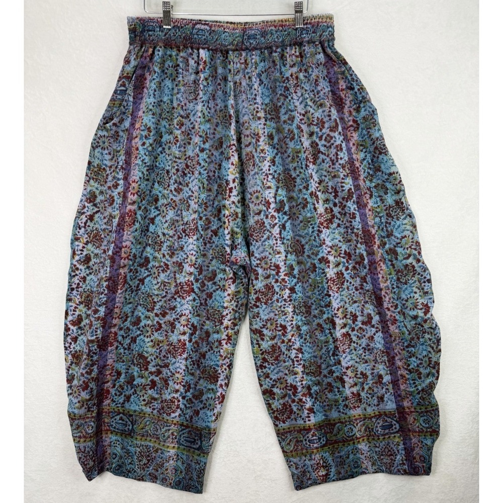 Handmade Upcycled Tapestry Oversized Baggie Pant Size‎ XXL